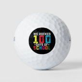 100 Tage Schullehrer Golfball (Vorderseite)