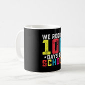 100 Tage Schullehrer Kaffeetasse (Vorderseite Links)