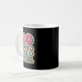 100 Tage Schullehrer Kinder 100 Tage Kaffeetasse (Vorderseite Links)