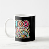 100 Tage Schullehrer Kinder 100 Tage Kaffeetasse (Links)