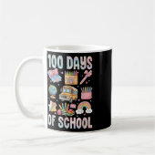 100 Tage Schullehrer Kinder 100 Tage Kaffeetasse (Links)