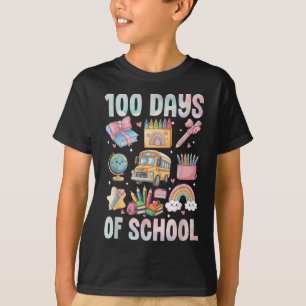 100 Tage Schullehrer Kinder 100 Tage T-Shirt