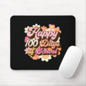 100 Tage Schullehrer Kinder Groovy 100 Tag Mousepad (Mit Mouse)