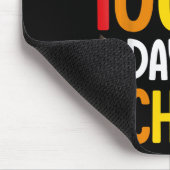 100 Tage Schullehrer Kinder Mädchen Jungen 100. Mousepad (Ecke)