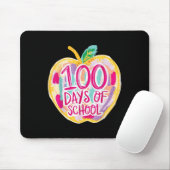 100 Tage Schullehrer Kinder Retro Mousepad (Mit Mouse)