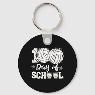 100 Tage Schullehrer Kinder Volleyball 100. Schlüsselanhänger