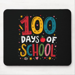100 Tage Schullehrer Kindermädchen 2025 100. Mousepad