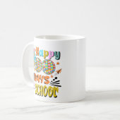 100 Tage Schullehrer. Lehrerbewertung Kaffeetasse (Vorderseite Links)