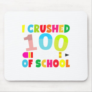 100 Tage Schullehrer oder Schüler 100. Tag der Sch Mousepad