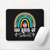 100 Tage Schullehrer Regenbogen am 100. Tag Mousepad (Mit Mouse)