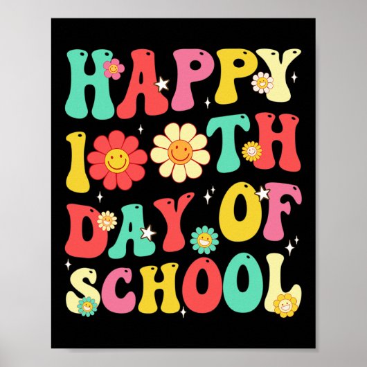 100 Tage Schullehrer Studierende 100. Poster (Vorne)