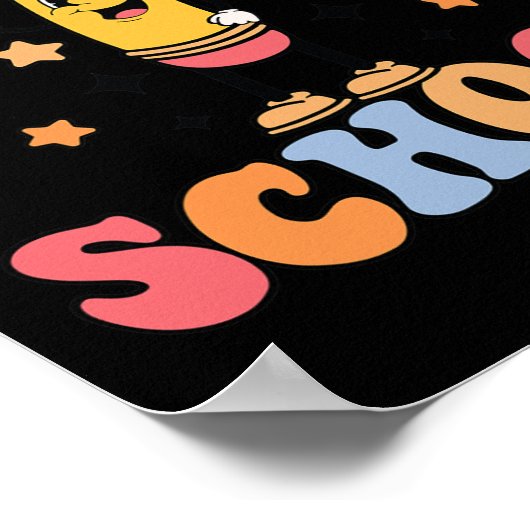 100 Tage Schullehrer Studierende 100. Poster (Ecke)