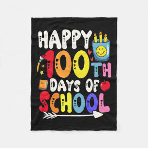 100 Tage Schullehrer und Student 1 Fleecedecke
