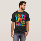 100 Tage Schullehrer und Student T-Shirt (Vorne ganz)