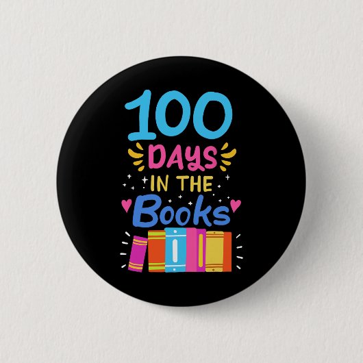 100 Tage Schullehrerlesung Button (Vorderseite)