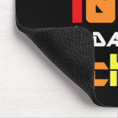 100 Tage Schullehrerschulausbildung Mousepad (Ecke)