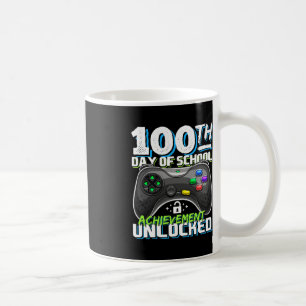 100 Tage Schulleistung - ungesichertes Videospiel Kaffeetasse