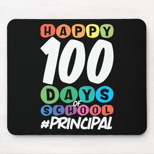 100 Tage Schulleiter Mousepad (Vorne)