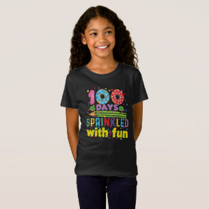 100 Tage Schulmädchen Kindergarten 100. Tag T-Shirt