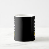100 Tage Schulpferd Schnurrbart Maskottchen T - Sh Kaffeetasse (Mittel)