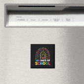 100 Tage Schulregenbogen 100. Schultag Magnet (In Situ (Geschirrspüler))