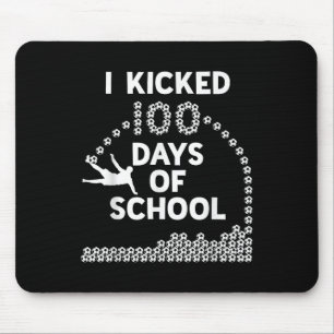 100 Tage Schulsoccer Kinder 100 Tage Mousepad