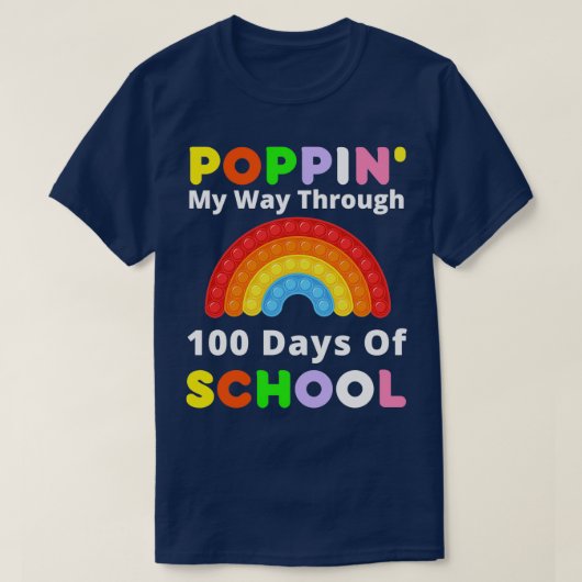 100 Tage Schulstudent T-Shirt (Design vorne)