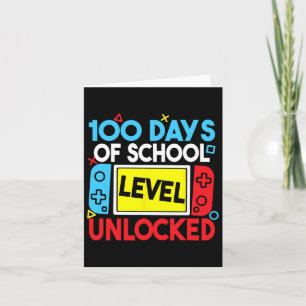 100 Tage Schulstufe Unlock Gaming 100 Tage Karte
