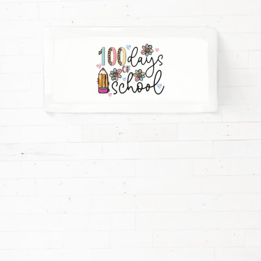 100 Tage Schulsublimation Banner (InSitu)
