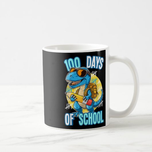 100 Tage Schultrex 100. Schultag Kaffeetasse (Rechts)