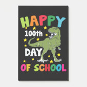 100 Tage Schultrex 100. Schultag Post-it Klebezettel (Vorderseite)