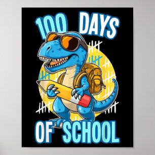 100 Tage Schultrex 100. Schultag Poster
