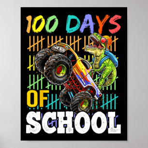 100 Tage Schultrex 100 Tage klüger 100 Tage Poster