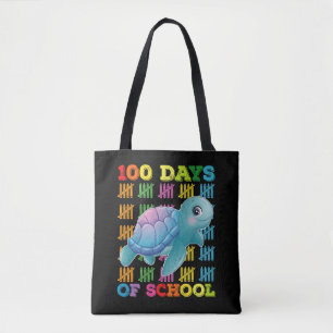100 Tage Schulturtle Lehrer Schüler Tasche