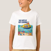 100 Tage Schulunterricht T-Shirt (Vorderseite)