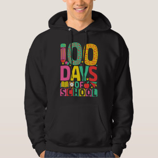 100 Tage Schulzeit 100 Tage 100 Tage Hoodie