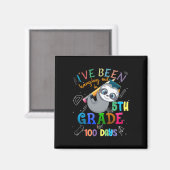 100 Tage Schulzeit in der 5. Klasse Magnet (Vorderseite/Rückseite)