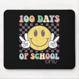 100 Tage Schulzeit Lächeln Lehrerin Jungen Mädchen Mousepad