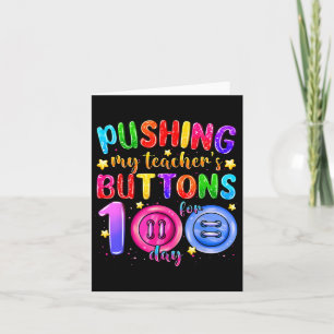 100 Tage Schulzeit lang die Tasten meines Lehrers Karte