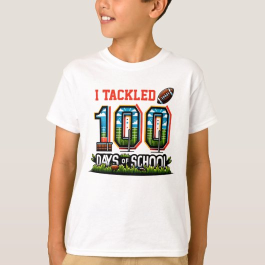 100 Tage Schulzeit-T - Shirt (Vorderseite)