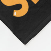 100 Tage Sharper 100. Schullehrer Kinder Fleecedecke (Ecke)