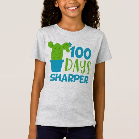 100 Tage Sharper Cactus, 100 Tage School Shirt (Vorderseite)