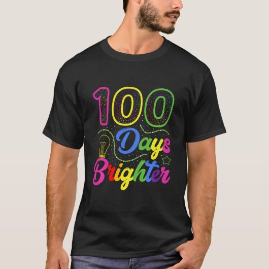 100 Tage Shirt 100. Schultag (Vorderseite)