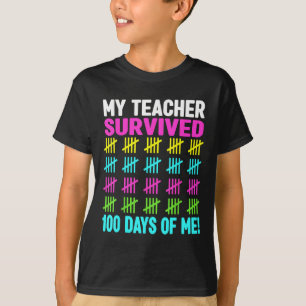 100 Tage Shirt Mädchen Kinder 100 Tage