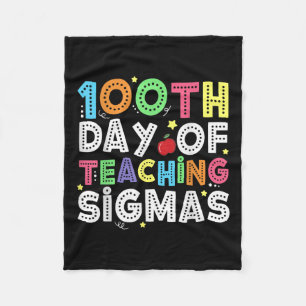 100 Tage Shirts Lehrer 100 Tage Fleecedecke