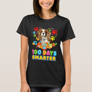 100 Tage Smarter Cavalier King Charles Spaniel Dog T-Shirt
