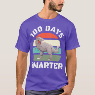 100. Tage Smarter Dinosaurier Funny Geschenk für S T-Shirt