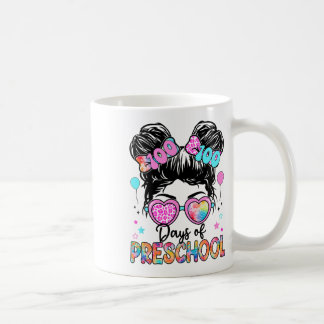 100 Tage Smarter Girls Messy Bun Hair 100. Tag Kaffeetasse