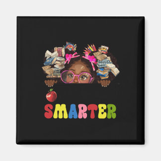 100 Tage Smarter Melanin Afro Girls Kinder 100 Tag Magnet