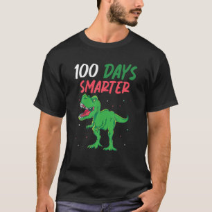 100 Tage Smarter Roaring Dinosaurier T Rex 100 Tag T-Shirt